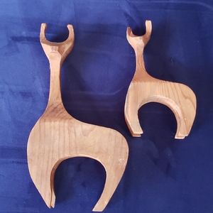 Mid Century Modern Danish Deer Decor